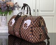 Louis Vuitton Keepall Bandoulière 50 Damier 50x29x23cm - 4