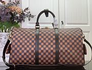 Louis Vuitton Keepall Bandoulière 50 Damier 50x29x23cm - 3