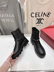 Valentino Garavani Black Rockstud Beatle boots - 2