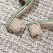 Hermes Green Heel 5cm - 4