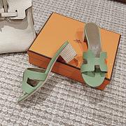 Hermes Green Heel 5cm - 2