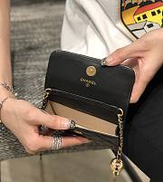 Chanel Wallet Chain Black 12x5x9cm - 5