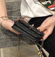 Chanel Wallet Chain Black 12x5x9cm - 2