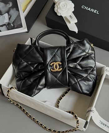 Chanel 25k Bag Black 26x18x5cm