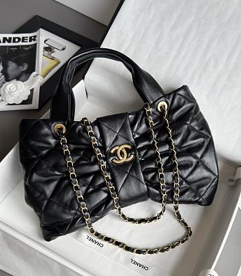 Chanel 25k Bag Black 38x29x5cm