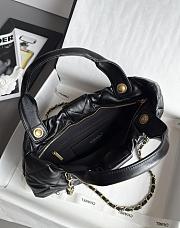Chanel 25k Bag Black 38x29x5cm - 4