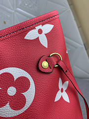 Louis Vuitton Neverfull Midnight Fuchsia Tote Bag - 4