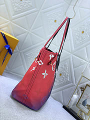 Louis Vuitton Neverfull Midnight Fuchsia Tote Bag - 3
