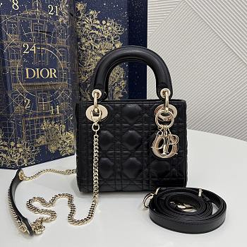 Dior Mini Lady Black 17cm