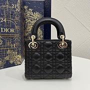 Dior Mini Lady Black 17cm - 4