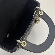 Dior Mini Lady Black 17cm - 3