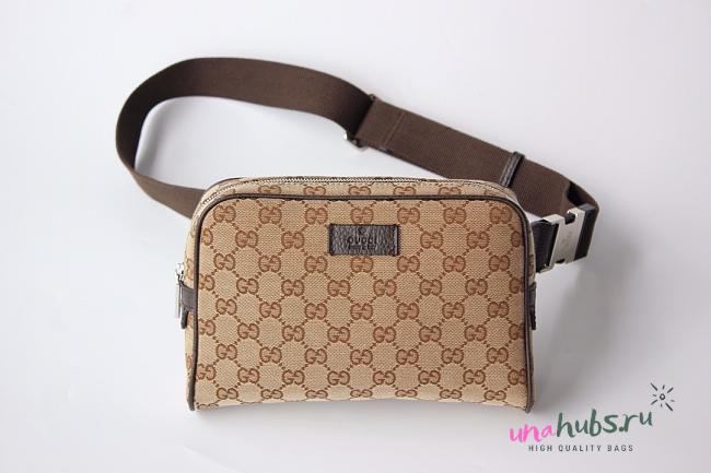Gucci GG Canvas Belt Bag 22.5x15x4cm - 1