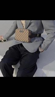 Gucci GG Canvas Belt Bag 22.5x15x4cm - 2