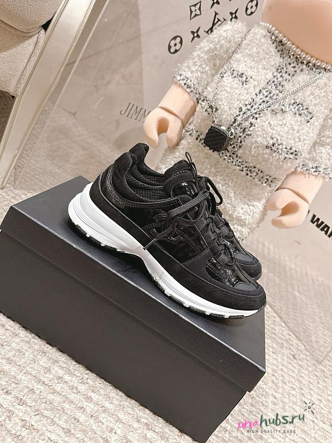 Chanel Black Sneaker - 1