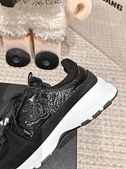 Chanel Black Sneaker - 4