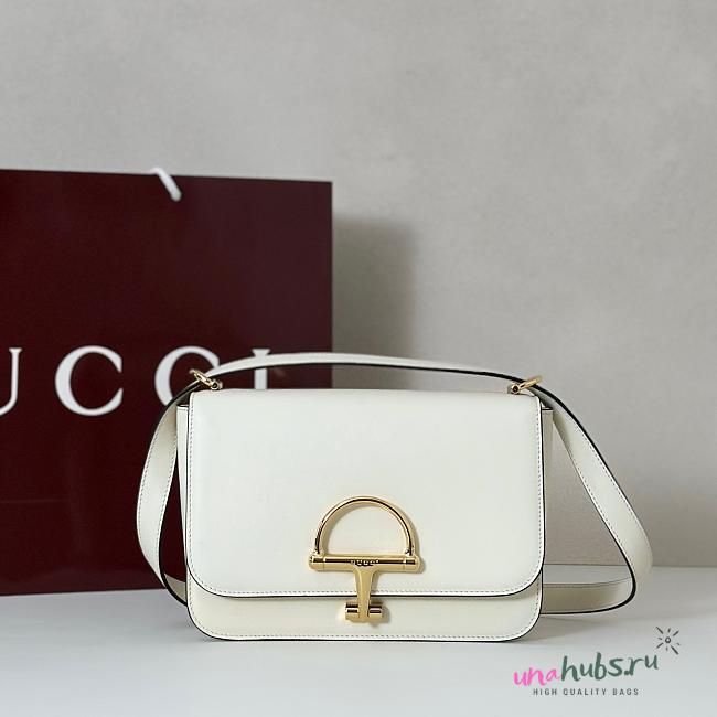 Gucci Siena Small shoulder bag White 22.5x14x8cm - 1