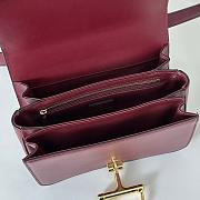 Gucci Siena Small shoulder bag Red 22.5x14x8cm - 3