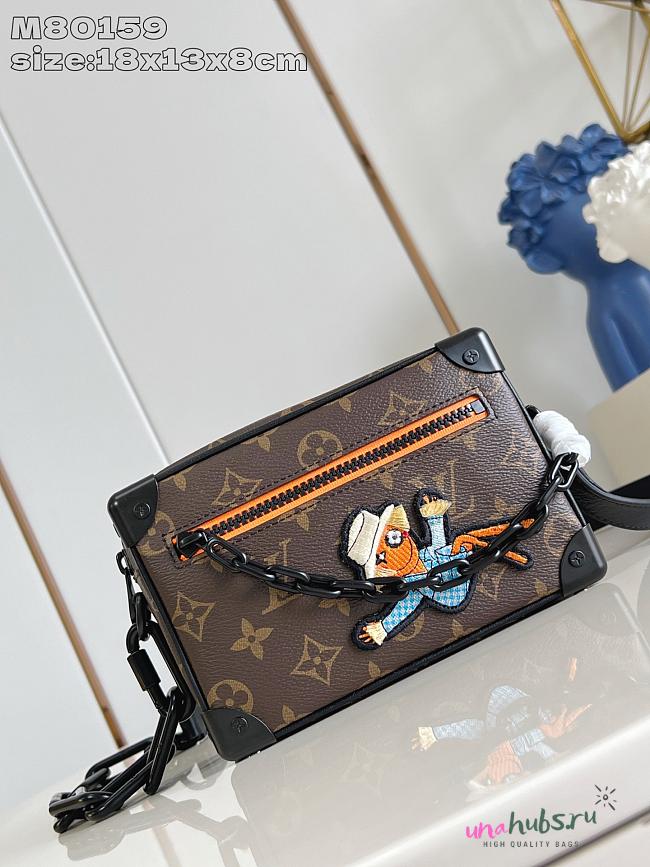 Louis Vuitton LV mini soft trunk bag 18.5x13x8cm - 1