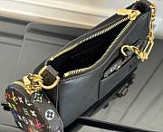 Louis Vuitton LV x TM Marellini Black 19x13.5x6.5cm - 3