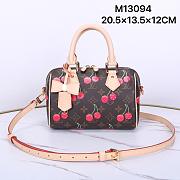 Louis Vuitton  LV x TM Speedy Cherry 20 20.5x13.5x12cm - 1