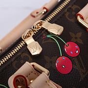 Louis Vuitton  LV x TM Speedy Cherry 20 20.5x13.5x12cm - 5