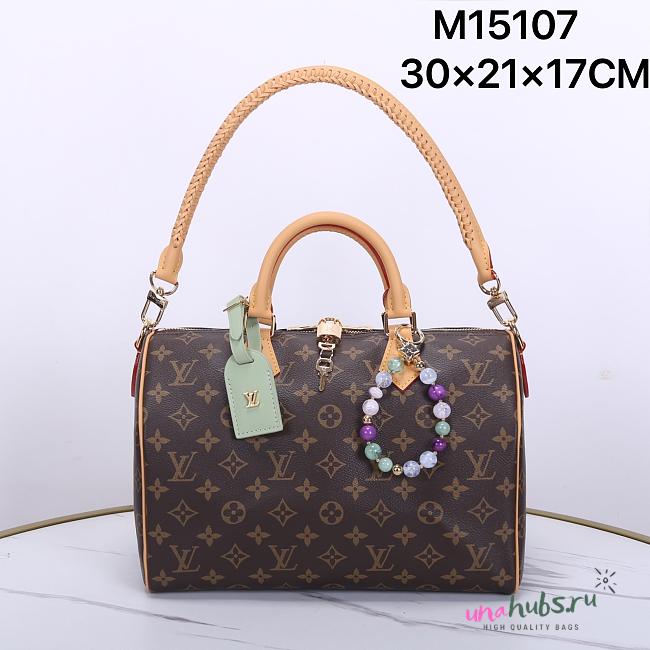 Louis Vuitton LV Speedy Soft 30 Lucky Green 30x21x17cm - 1