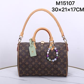 Louis Vuitton LV Speedy Soft 30 Lucky Green 30x21x17cm