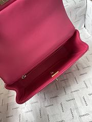 Chanel Top Handle Fuchsia 20cm - 2