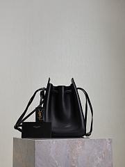 YSL Bucket Bag Black 24x18x7cm - 1