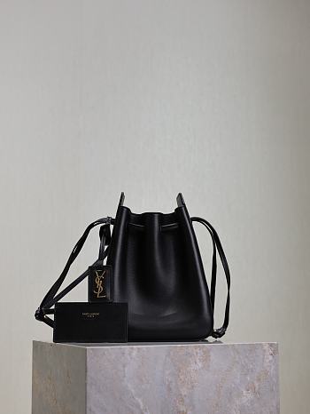 YSL Bucket Bag Black 24x18x7cm
