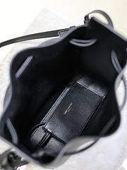 YSL Bucket Bag Black 24x18x7cm - 2