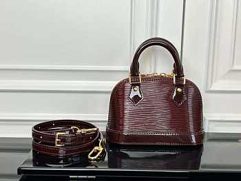 Louis Vuitton LV Nano Alma Wine 18x12x8cm