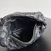 Bottega Veneta Jodie Black Silver Bag 28cm - 3