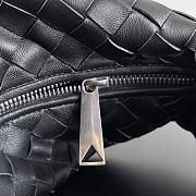 Bottega Veneta Jodie Black Silver Bag 28cm - 2