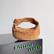 Bottega Veneta Jodie Tan Suede Bag 28cm - 1