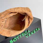 Bottega Veneta Jodie Tan Suede Bag 28cm - 4