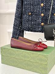 Gucci ballet flat with Double G - 3