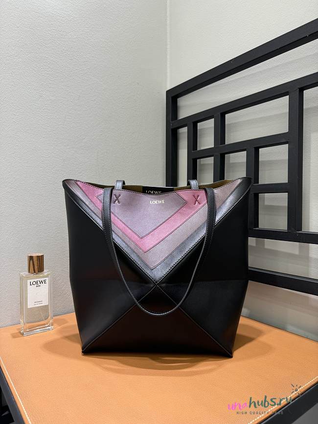 Loewe Medium Puzzle Fold tote calfskin 30x25x14cm - 1