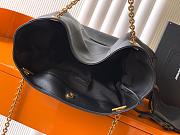 YSL Jamie 4.5 Black Leather Bag 35x35x10cm - 5