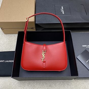 YSL LE 5 A 7 Red Bag 24.5x14x6cm