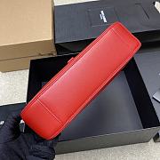YSL LE 5 A 7 Red Bag 24.5x14x6cm - 3