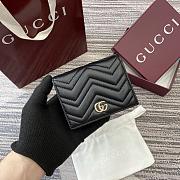 Gucci Black Wallet 11x8.5cm - 1