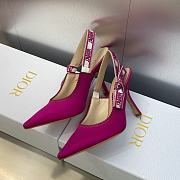Dior J'Adior Slingback Pump Fuchsia Pink 10cm - 2