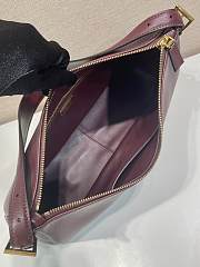 Prada Aimée medium leather Burgundy 39x24x12cm - 5