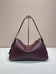 Prada Aimée medium leather Burgundy 39x24x12cm - 2