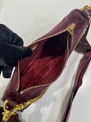 Prada Re-Edition Nylon Burgundy Bag 22x12x6cm - 4