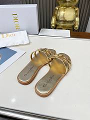 Dior D-Club Slide Gold - 2
