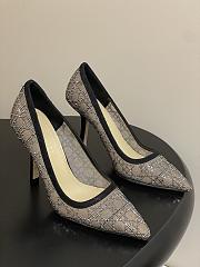 Dior Capture Pump Transparent Mesh Strass 10cm - 1