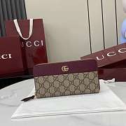 Gucci Wallet Beige Red 19x10.5x2cm - 1