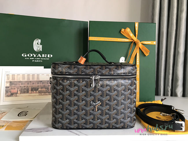 Goyard Vanity Case Black 20x14x16cm - 1